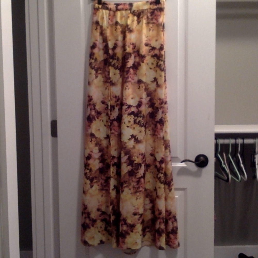 Floral maxi dress